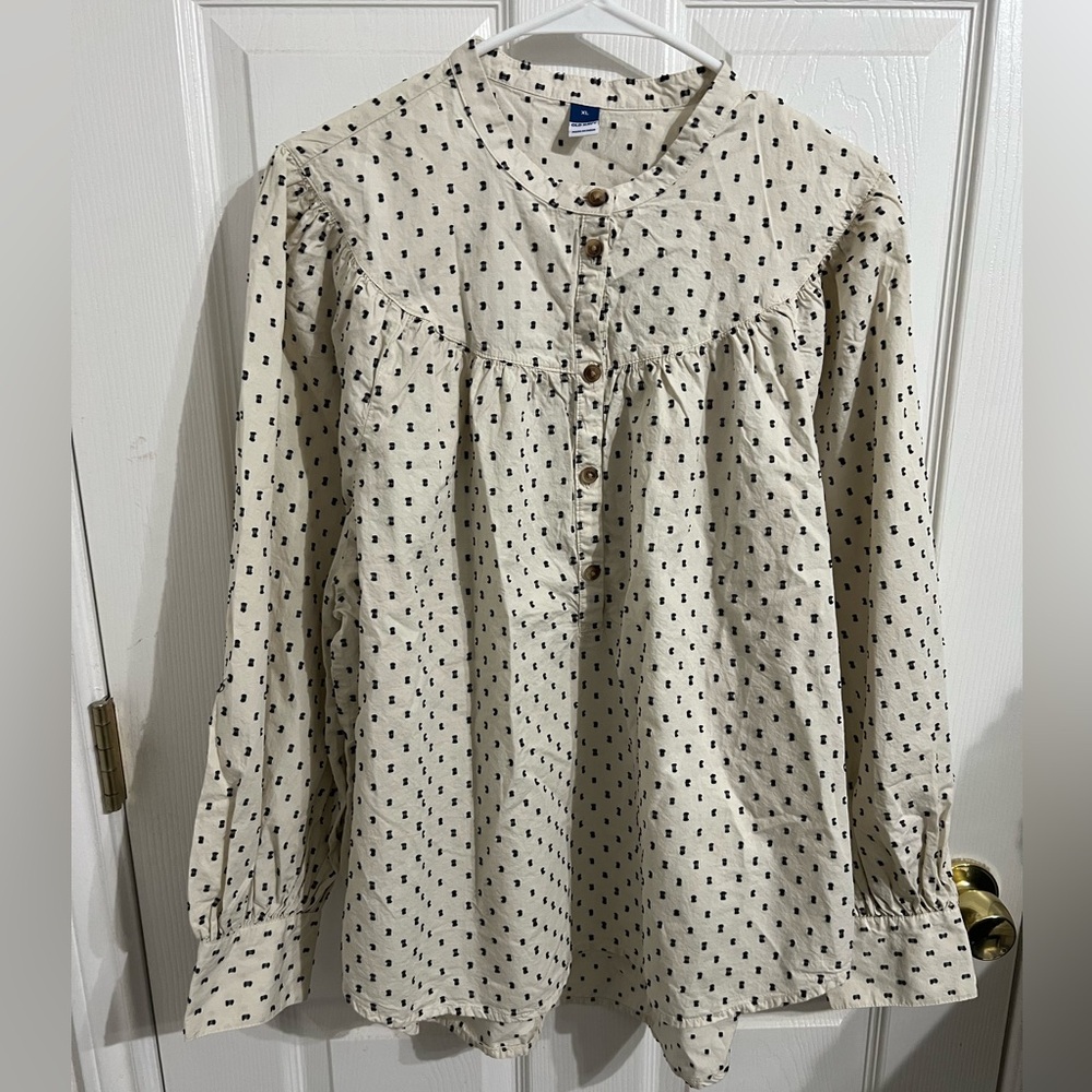 NWT Old Navy XL Women’s Long Sleeve Blouse